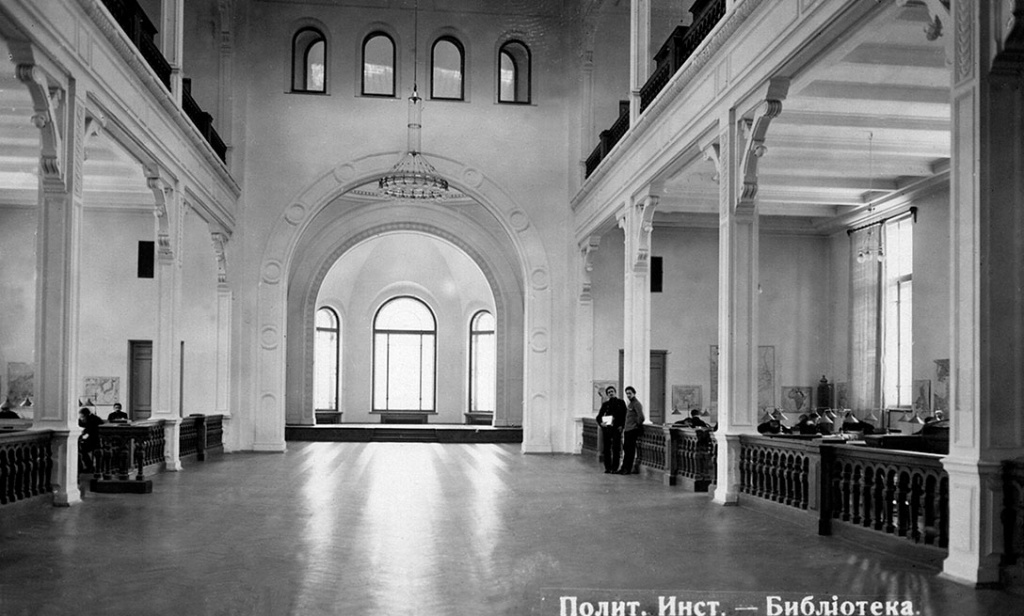 图书馆内部（约1900-1910年）